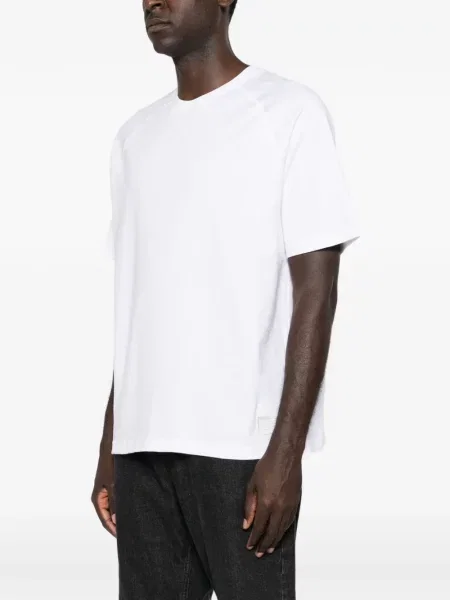 Tricou New Balance cu autograf albastru