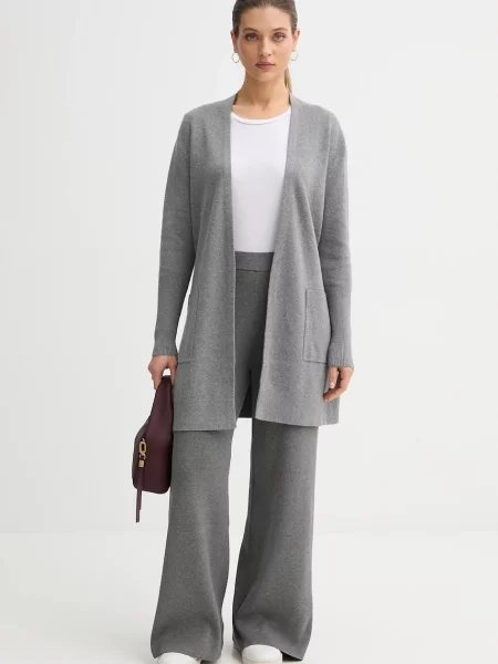 Спортивные штаны United Colors Of Benetton с аппликацией серые