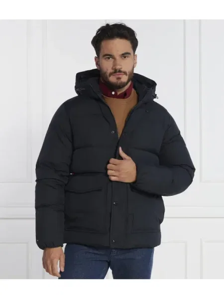 Tommy Hilfiger De puf geacă DOWN HOODED