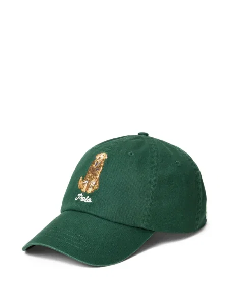Ριγέ polo Polo Ralph Lauren με κουκούλα με αυτόγραφο λευκό