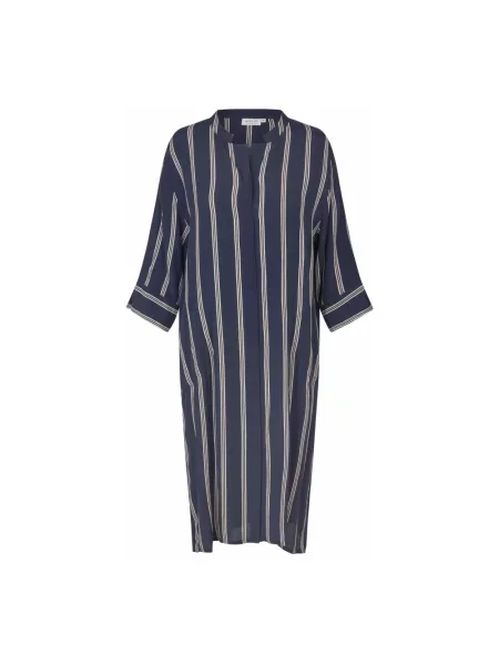 Sukienka o kroju marynarki Masai niebieska