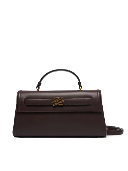 Karl Lagerfeld Ročna torbica K/Autograph čokolada rjava