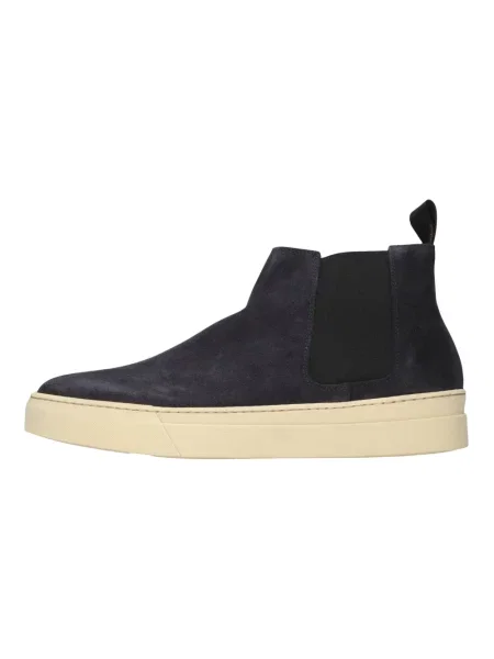 Buty do kostki Frau zamszowe niebieskie