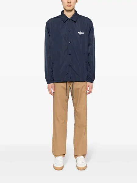 Kelnės Maison Kitsuné ruda