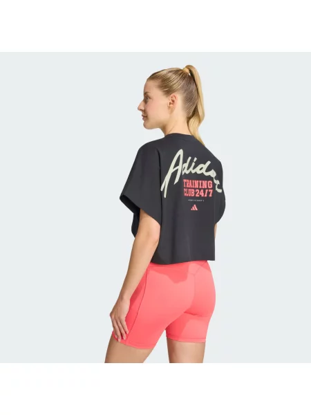 Koszulka z grafiką PrimeLift Workout czarna