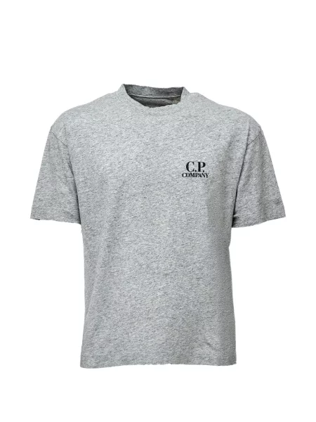 Scurt tricou C.p. Company cu imagine gri