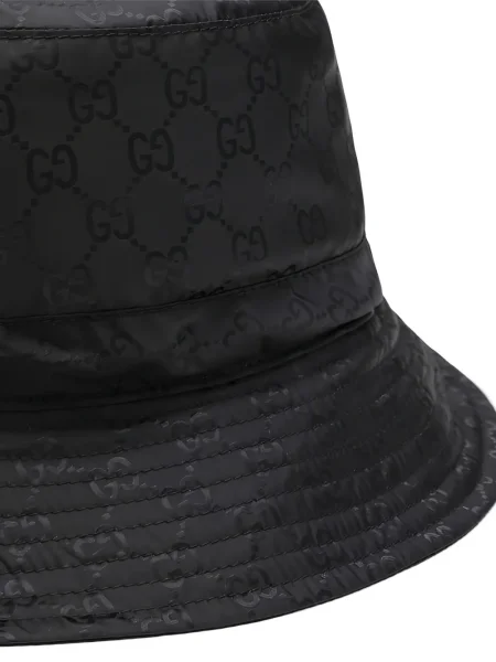 Reversibil căciulă Gucci cu cataramă albastru