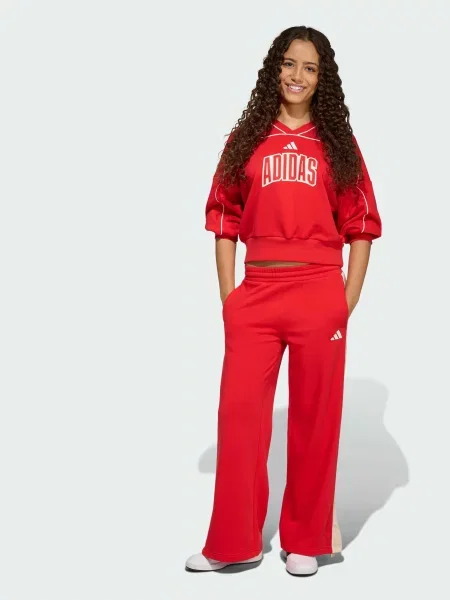 Дитячі Повсякденні штани adidas червоний