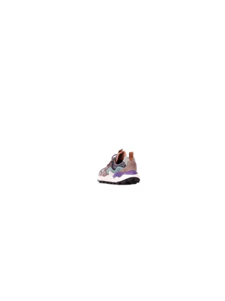 Sneakersy Flower Mountain zamszowe w kwiatki szare
