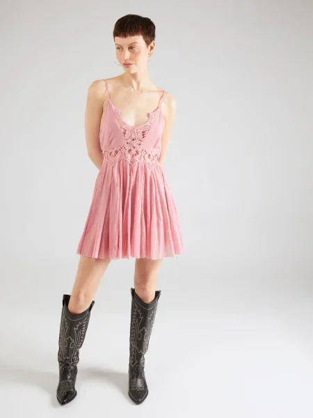 Free People Rochie ILEKTRA pal roz
