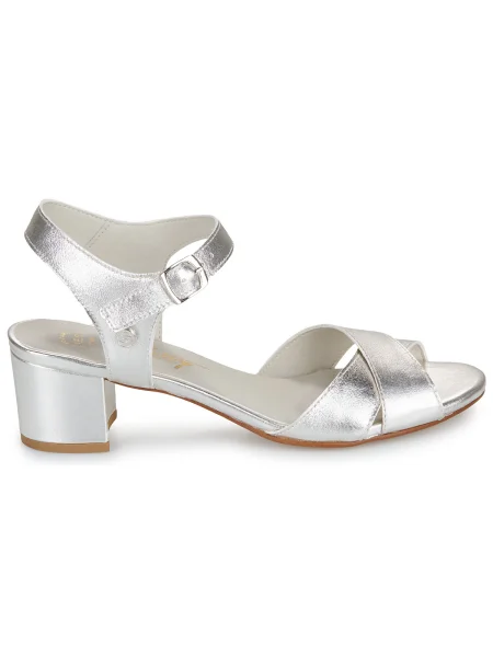 Pantofi Betty London argintiu