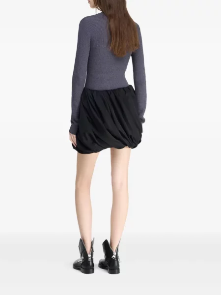 Mini sukňa Jw Anderson čierna