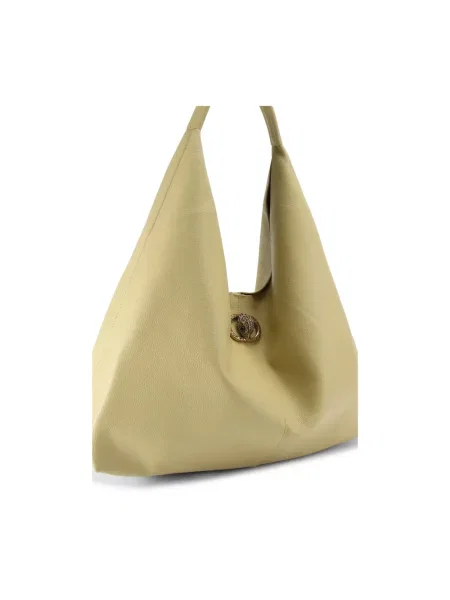 Kurt Geiger London torebka tote skórzana CHELSEA LG SLOUCH HOBO beżowa