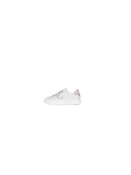 Sneakersy Philippe Model skórzane do tenisa białe