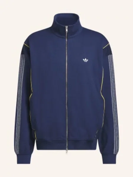 Adidas Originals Kurtka Treningowa City Terrace Z Mieszanki Materiałów blau biała