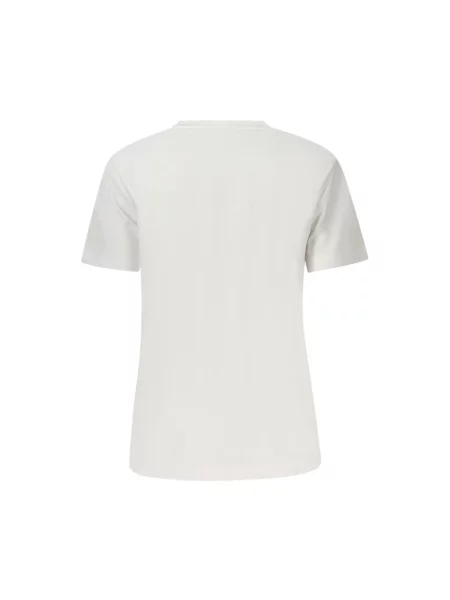 Haftowana koszulka Calvin Klein biała