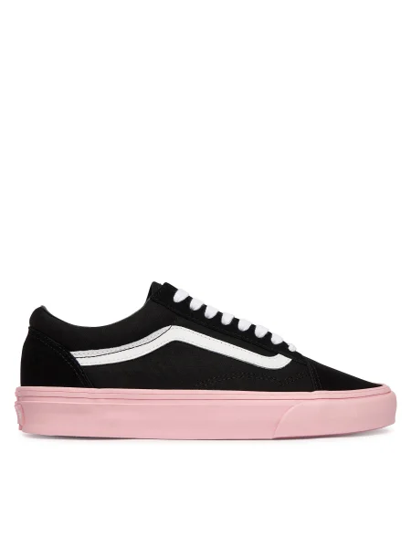 VANS Nízke tenisky OLD SKOOL ružová biela čierna