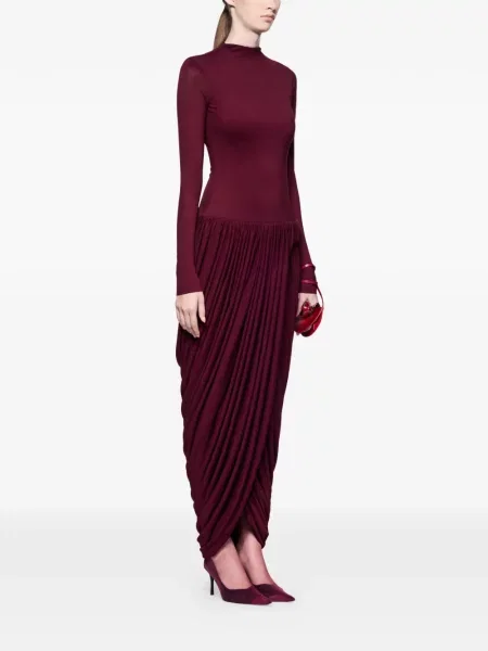 Rochie maxi Chats By C.dam roșu