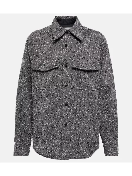 Cămașă Victoria Beckham negru