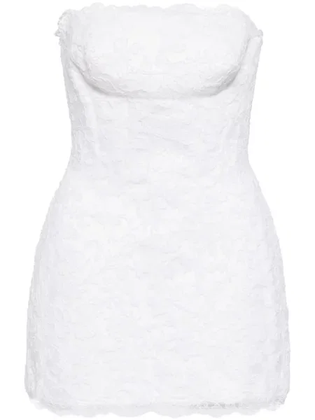 Rochie Ermanno Scervino din dantelă alb