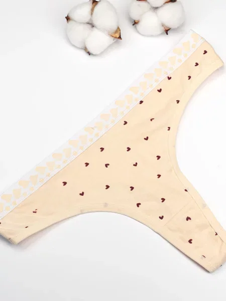 ISSA Plus Труси текстиль бежевий