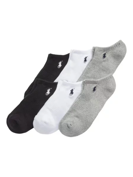 Șosete Polo Ralph Lauren cu 5 buzunare cu broderie tricotate albastru