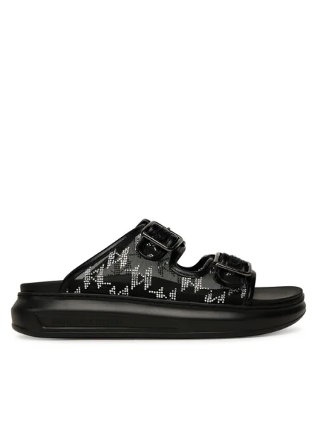 Чехли Karl Lagerfeld KAPRI SLIDE с платформа черно