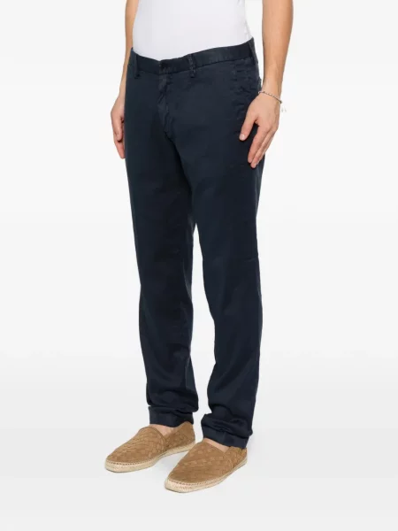 Pantaloni chino Karl Lagerfeld albastru