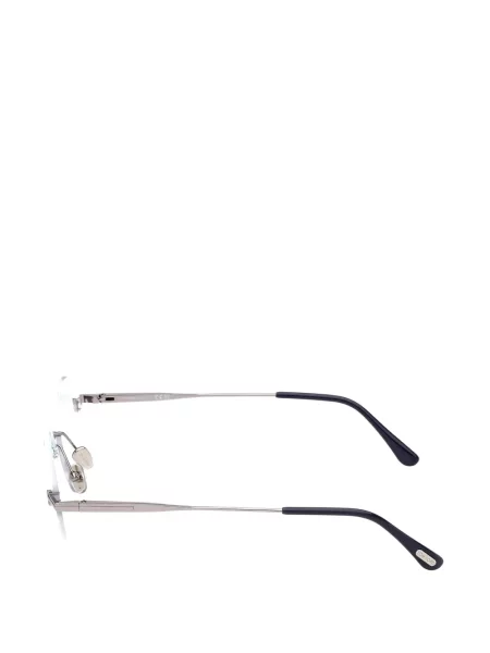 Ochelari de soare ovali Tom Ford Eyewear argintiu