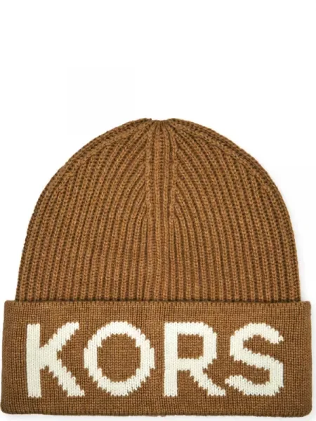 Michael Kors Căciulă FISHERMAN'S RIB cu adaos de lână