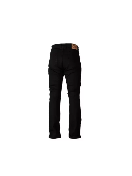 Wzmocnione spodnie motocyklowe dla kobiet RST Kevlar® Straight Leg 2 CE czarne