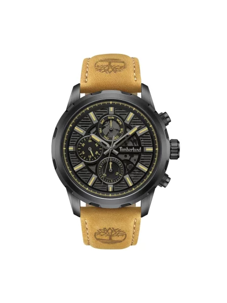 TIMBERLAND Analogové hodinky Function watch Hampton Harbour' černá