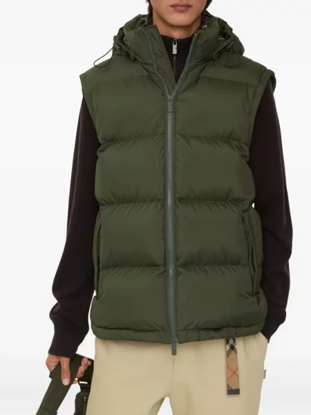 Geacă cu puf Burberry verde