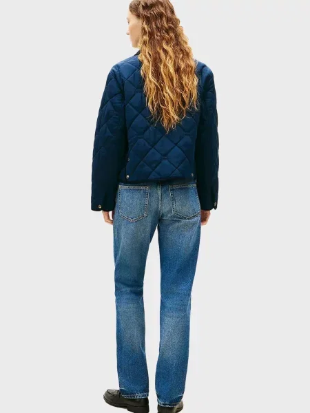 Утеплена куртка Tommy Hilfiger синя