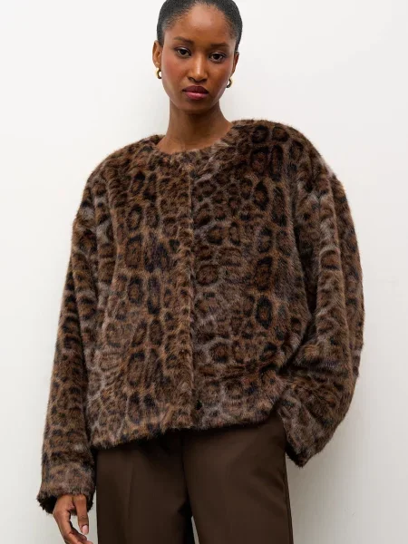 Answear.LAB geaca de tranzitie maro