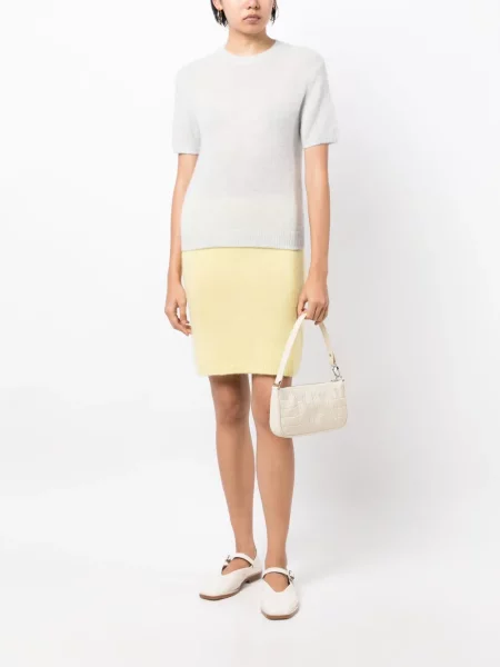 Kašmírový top Cashmere In Love modrý