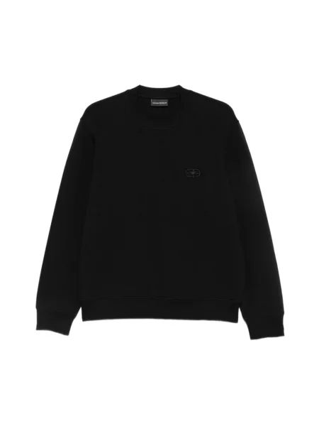 Bluza Emporio Armani z dżerseju czarna