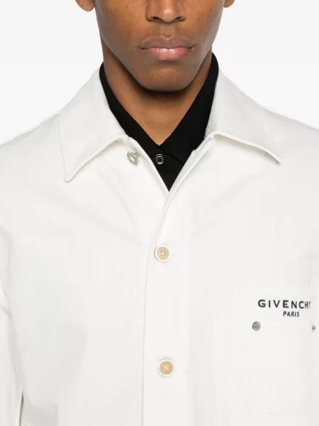 Geacă de blugi Givenchy cu broderie