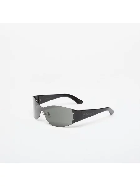 Γυαλιά ηλίου PLEASURES Bona Wrap Sunglasses Black Universal μαύρο