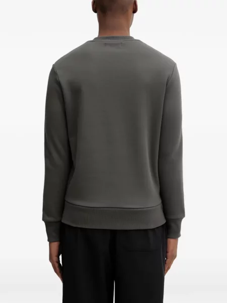 Hanorac Fred Perry cu aplicații verde