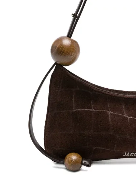 Geantă Jacquemus maro