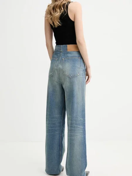 Maison Margiela jeansy niebieskie