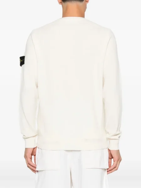 Pulover Stone Island cu decolteu rotund cu strasuri