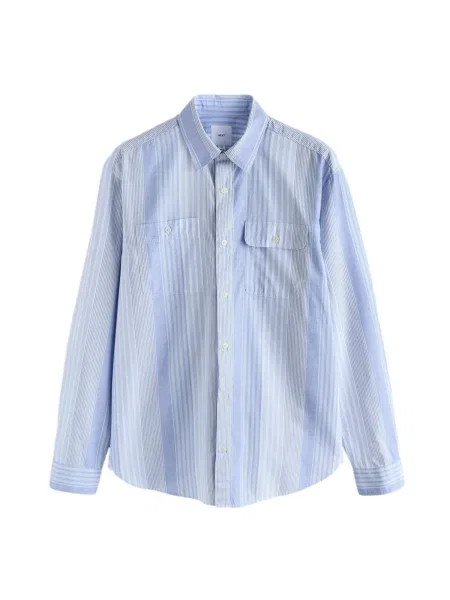 Next Košulja plava / pastelno plava / crna bijela