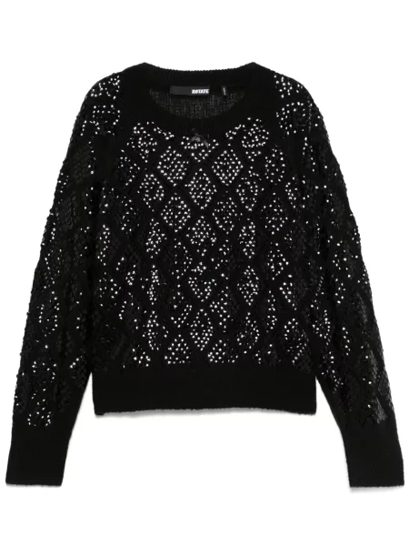 Пуловер Rotate Birger Christensen черно