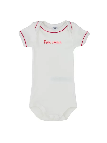 Body copii Petit Bateau alb
