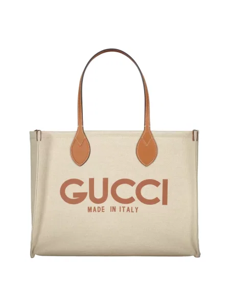 Shopperka Gucci beżowa