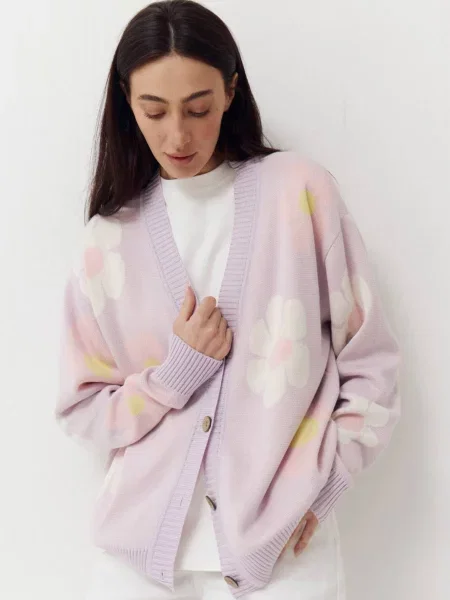 Кардиган Lilove бузковий тканина