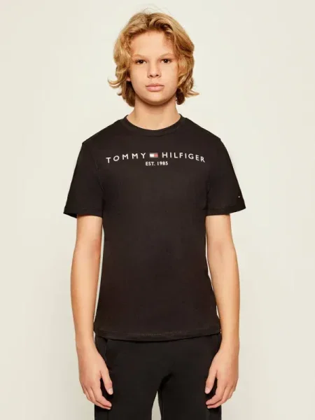Tommy Hilfiger Póló Essential M Regular Fit fekete