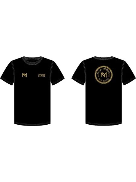 Majica Benlee s kratkimi rokavi črna